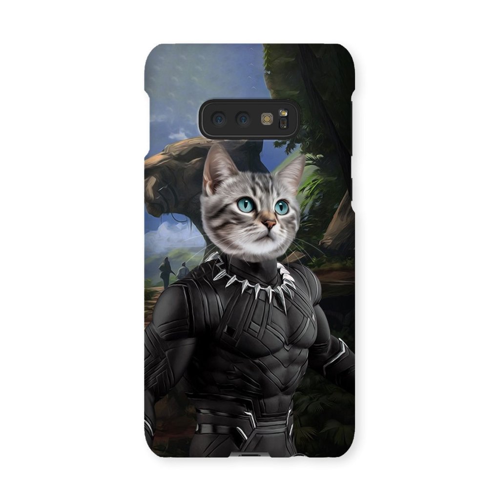 Pet Portraits | Black Panther (Marvel Inspired): Custom Pet Phone Case | Paw & Glory