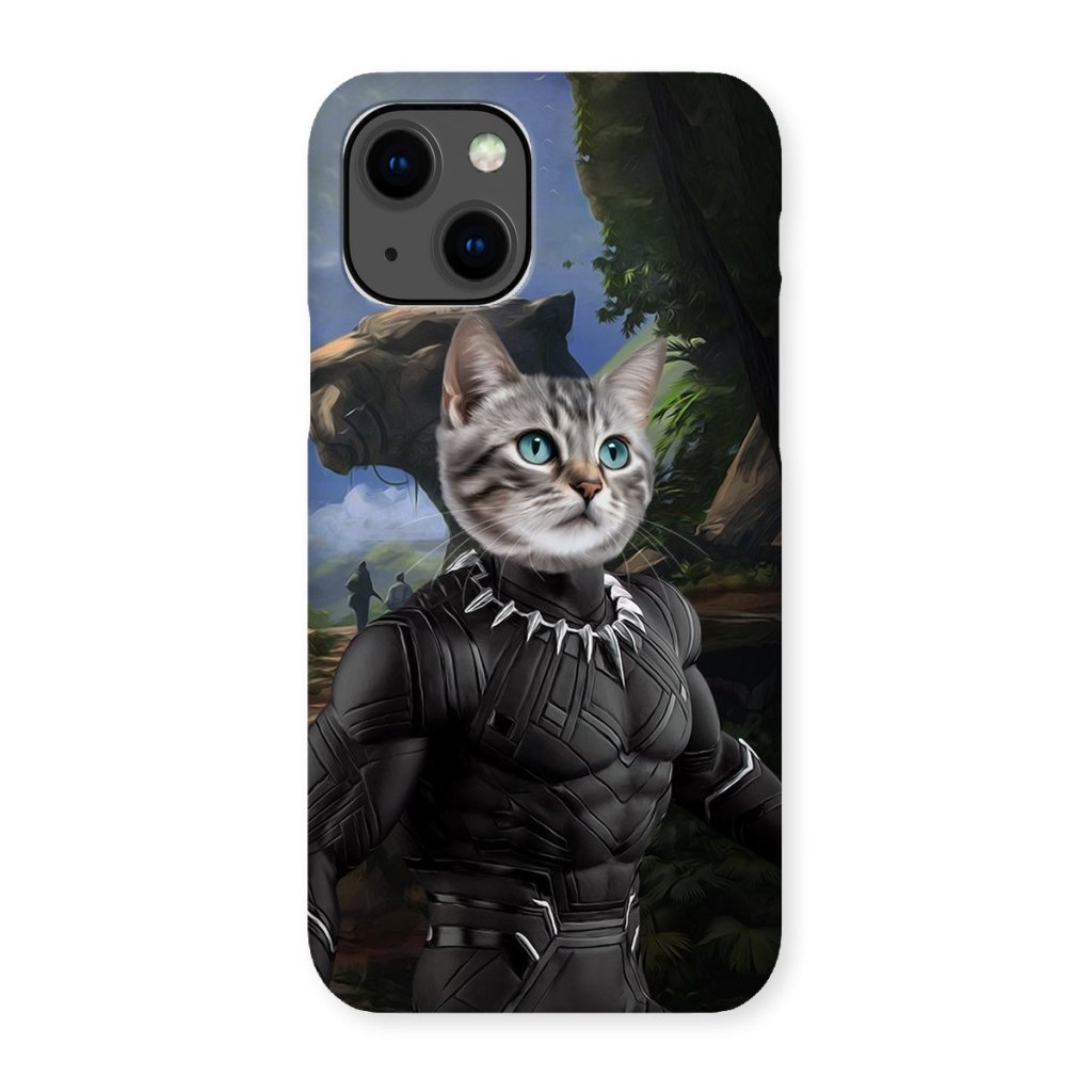Pet Portraits | Black Panther (Marvel Inspired): Custom Pet Phone Case | Paw & Glory