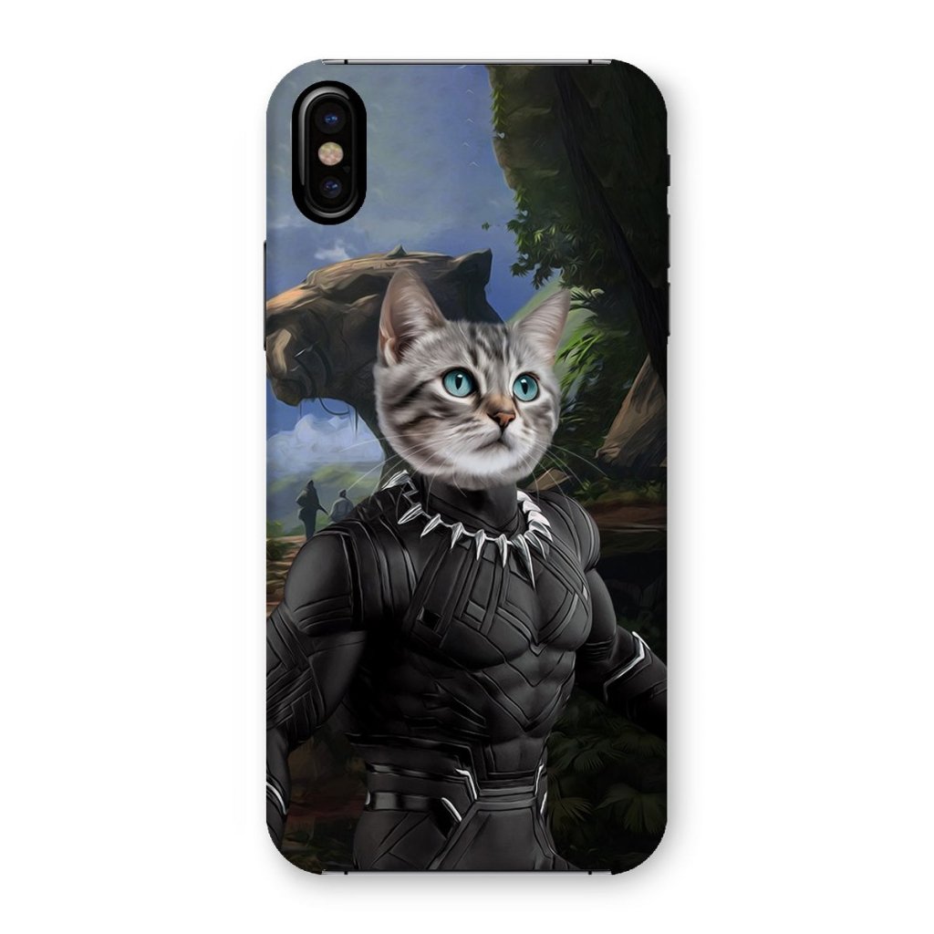 Pet Portraits | Black Panther (Marvel Inspired): Custom Pet Phone Case | Paw & Glory