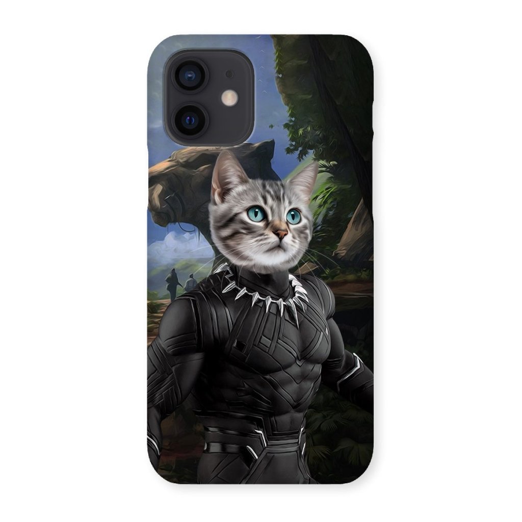 Pet Portraits | Black Panther (Marvel Inspired): Custom Pet Phone Case | Paw & Glory