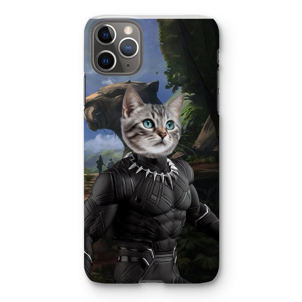 Pet Portraits | Black Panther (Marvel Inspired): Custom Pet Phone Case | Paw & Glory
