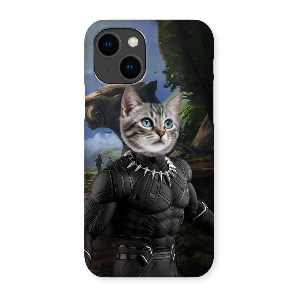 Pet Portraits | Black Panther (Marvel Inspired): Custom Pet Phone Case | Paw & Glory