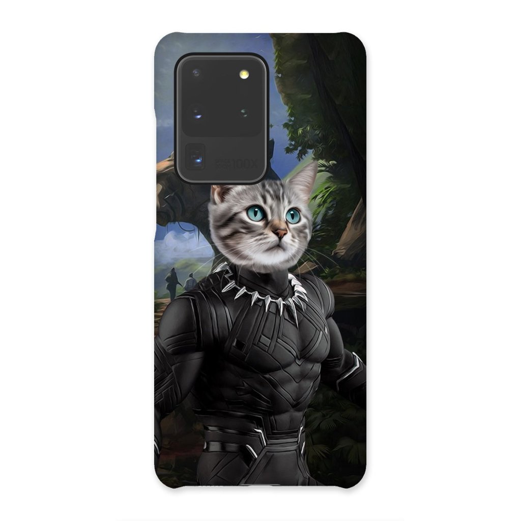 Pet Portraits | Black Panther (Marvel Inspired): Custom Pet Phone Case | Paw & Glory