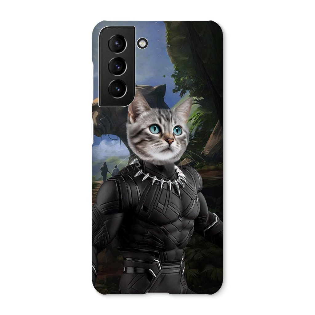 Pet Portraits | Black Panther (Marvel Inspired): Custom Pet Phone Case | Paw & Glory