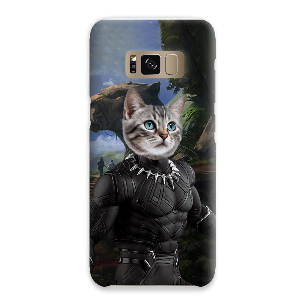Pet Portraits | Black Panther (Marvel Inspired): Custom Pet Phone Case | Paw & Glory