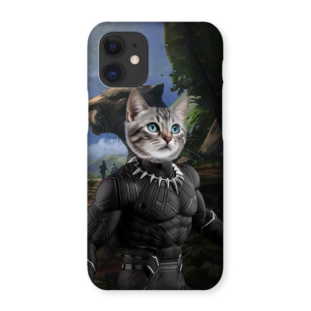 Pet Portraits | Black Panther (Marvel Inspired): Custom Pet Phone Case | Paw & Glory
