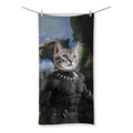 Black Panther (Marvel Inspired): Custom Pet Towel