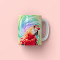 Blossom Crown: Modern Pet Coffee Mug