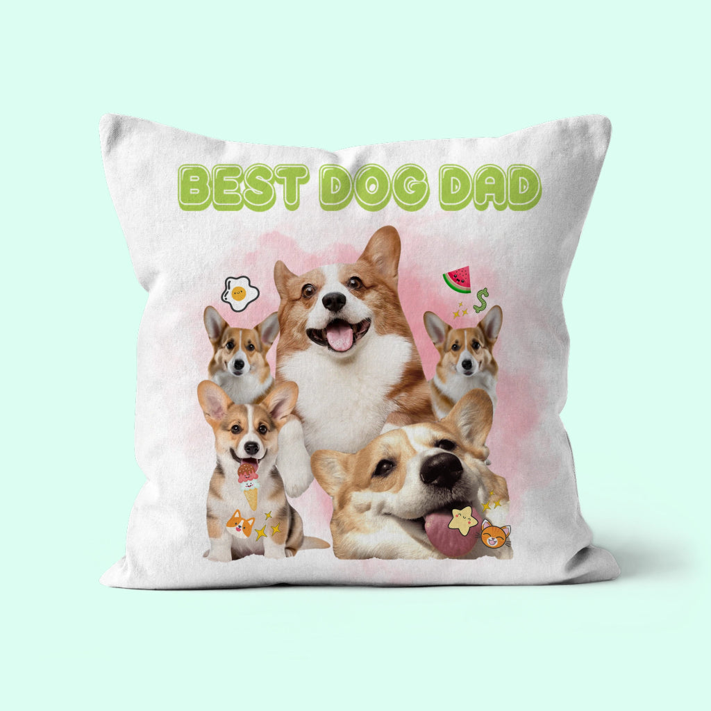 Pet Portraits | Bootleg: Custom Pet Pillow | Paw & Glory