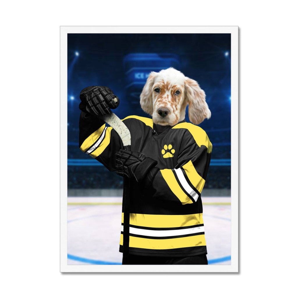 Pet Portraits | Boston Furr Bruins: Custom Pet Portrait | Paw & Glory