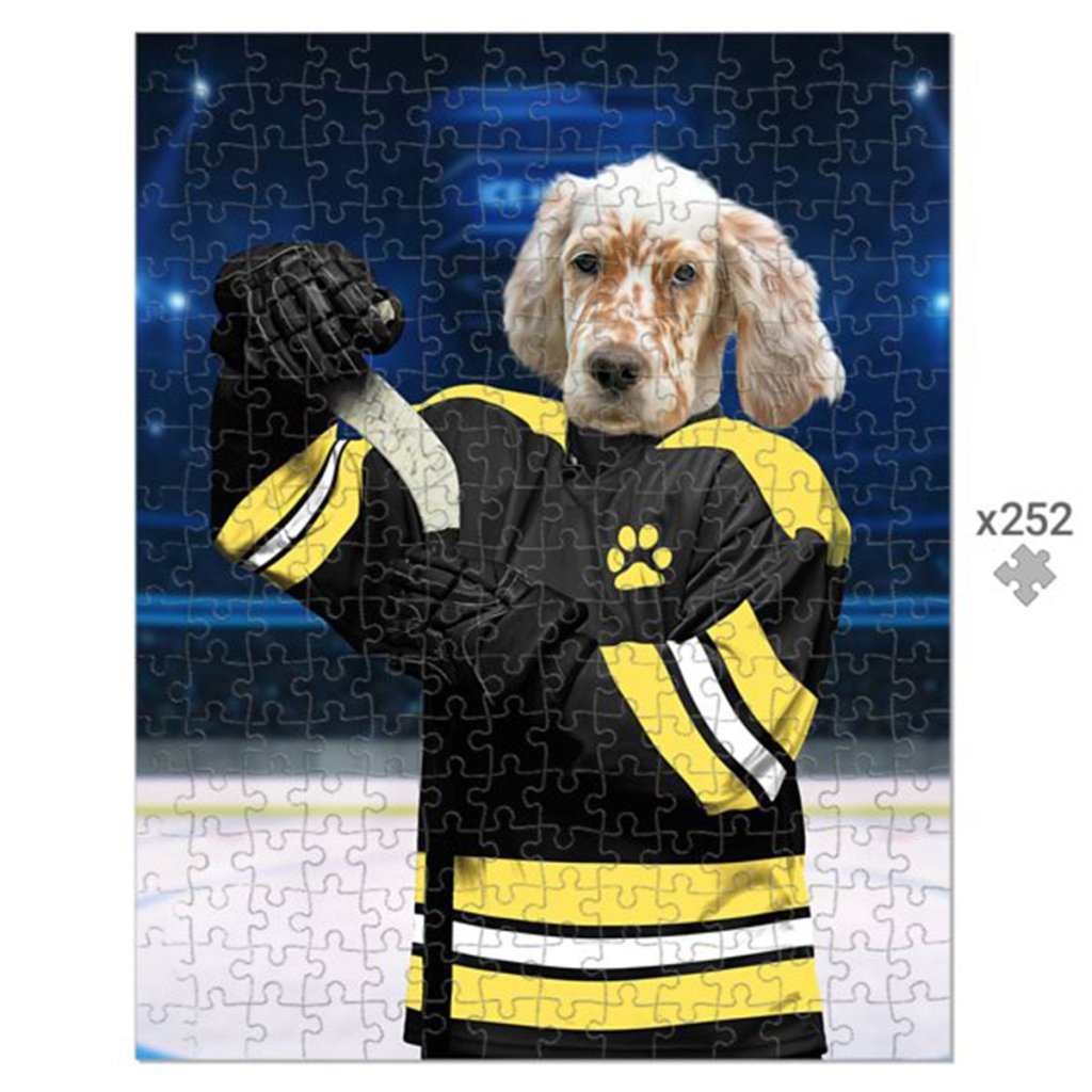 Pet Portraits | Boston Furr Bruins: Custom Pet Puzzle | Paw & Glory