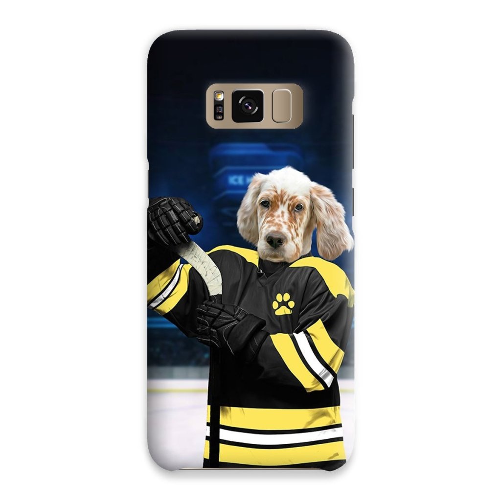 Pet Portraits | Boston Furr Bruins: Custom Pet Snap Phone Case | Paw & Glory