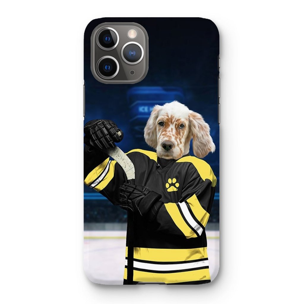 Pet Portraits | Boston Furr Bruins: Custom Pet Snap Phone Case | Paw & Glory