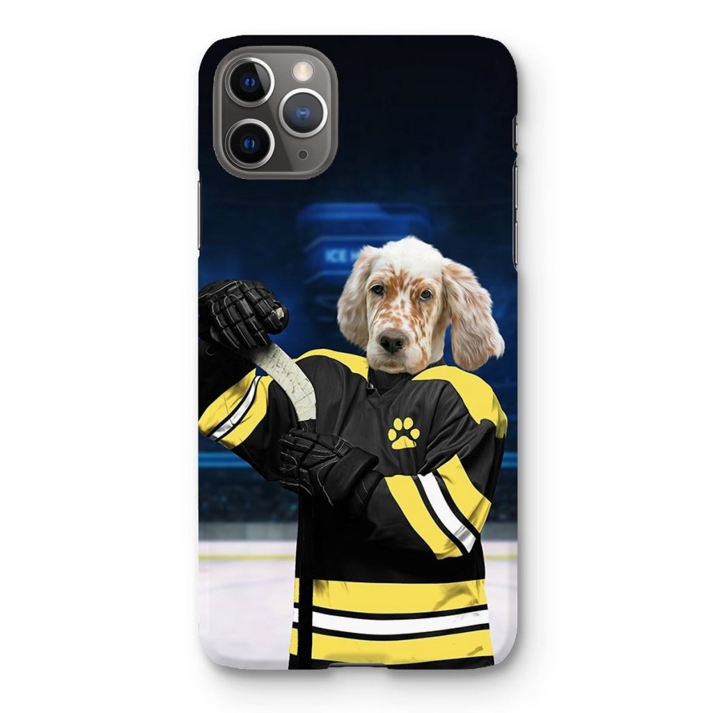 Pet Portraits | Boston Furr Bruins: Custom Pet Snap Phone Case | Paw & Glory
