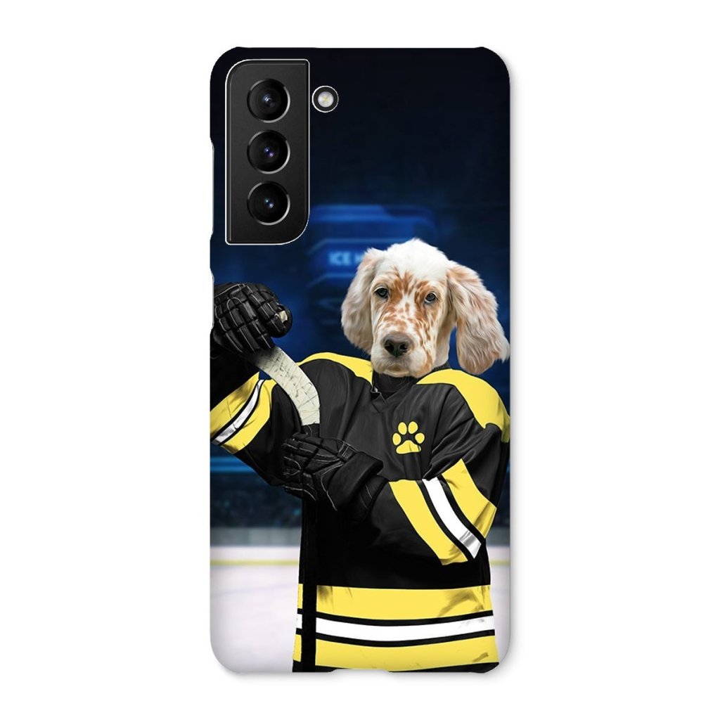 Pet Portraits | Boston Furr Bruins: Custom Pet Snap Phone Case | Paw & Glory