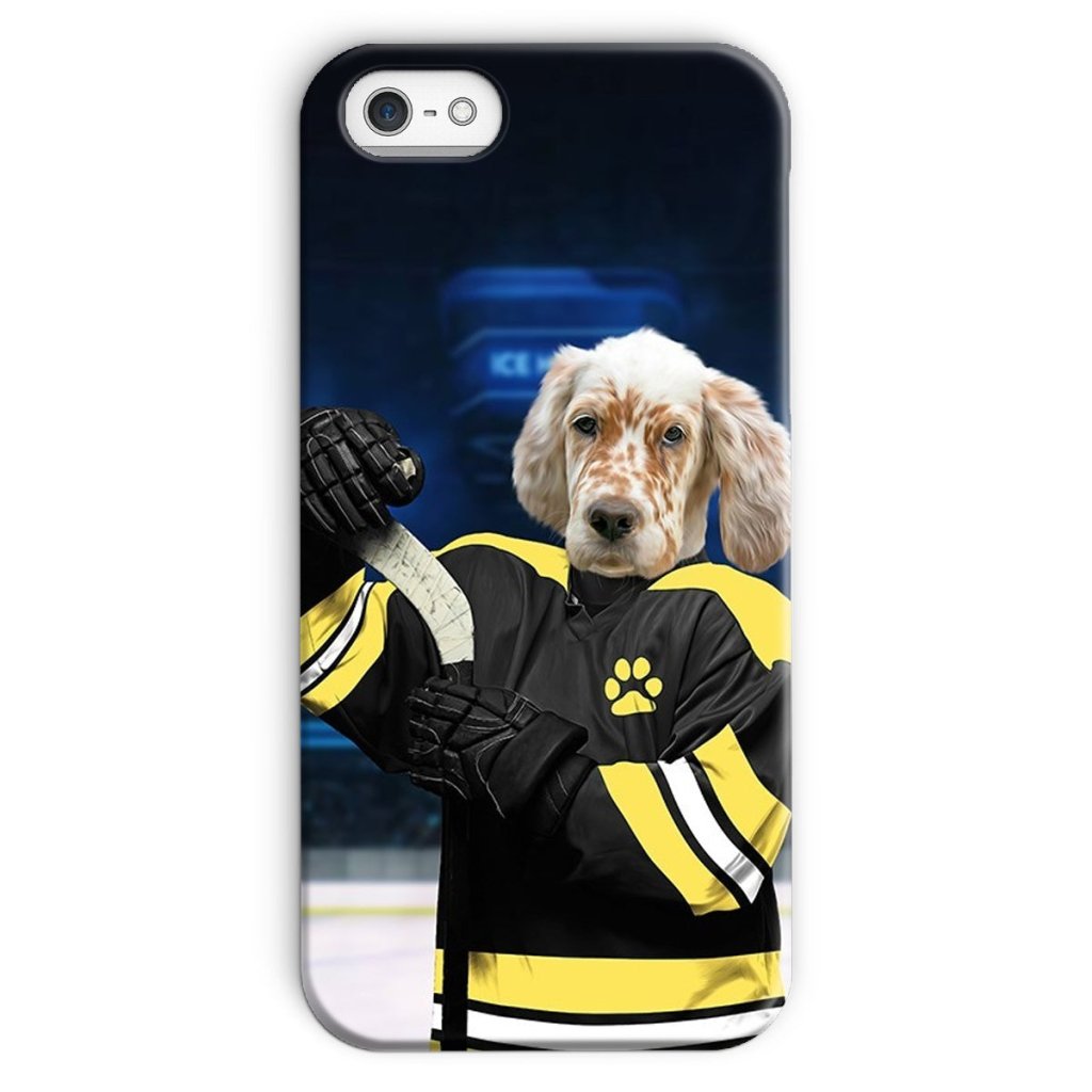 Pet Portraits | Boston Furr Bruins: Custom Pet Snap Phone Case | Paw & Glory