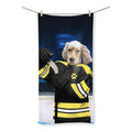 Boston Furr Bruins: Custom Pet Towel