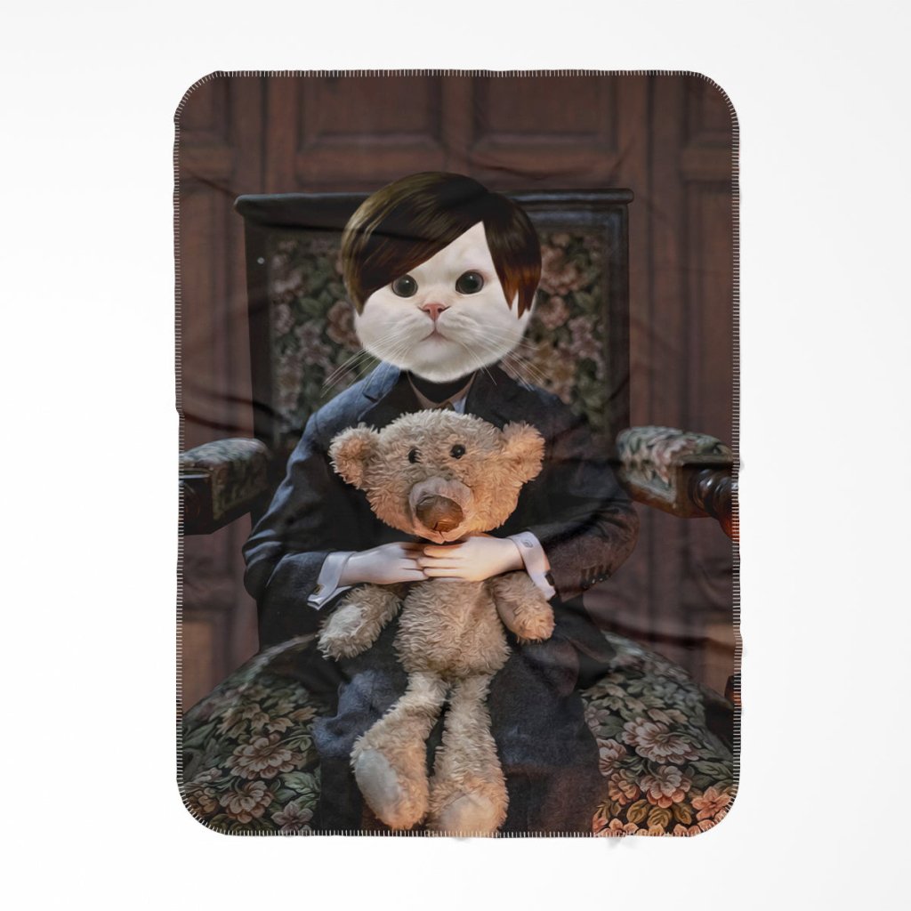 Pet Portraits | Brahms (The Boy Movie Inspired): Custom Pet Blanket | Paw & Glory