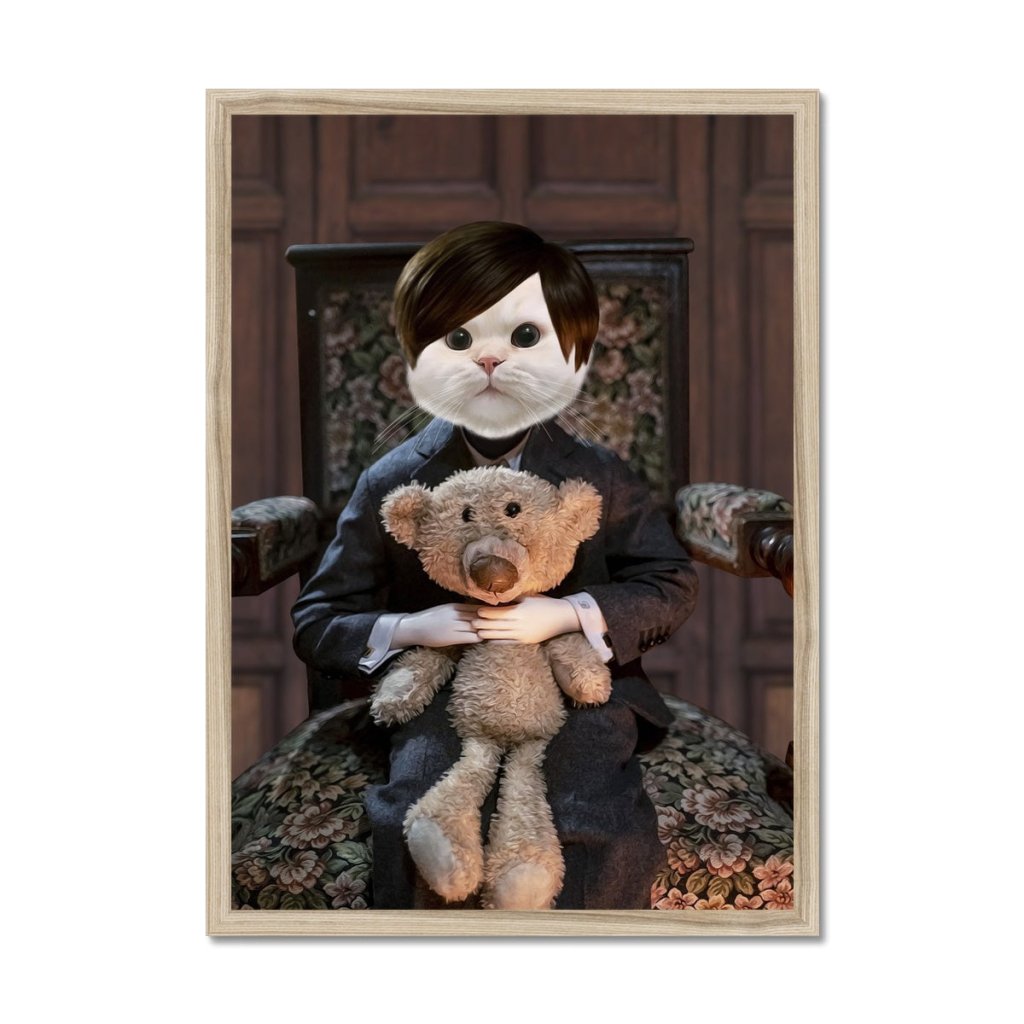 Pet Portraits | Brahms (The Boy Movie Inspired): Custom Pet Portrait | Paw & Glory