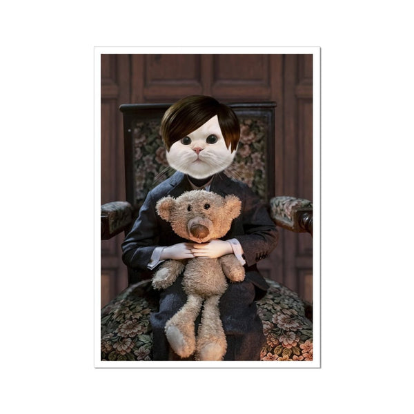 Creepy Doll Custom Pet Poster | Custom Pet Portrait Print | Paw & Glory