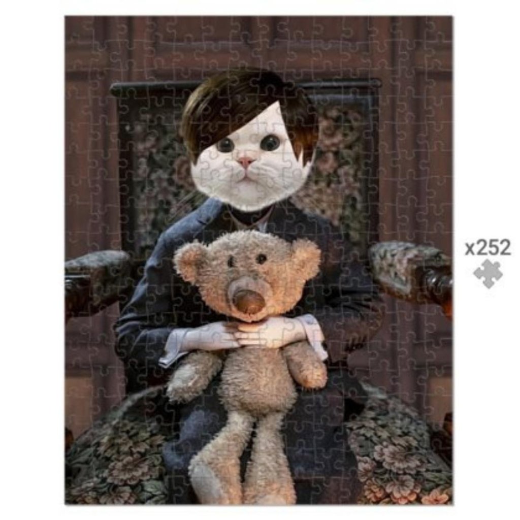 Pet Portraits | Brahms (The Boy Movie Inspired): Custom Pet Puzzle | Paw & Glory