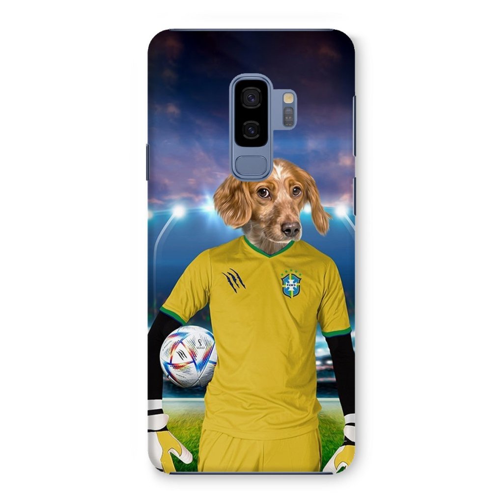 Pet Portraits | Brazil Football Team (FIFA 2022): Custom Pet Phone Case | Paw & Glory