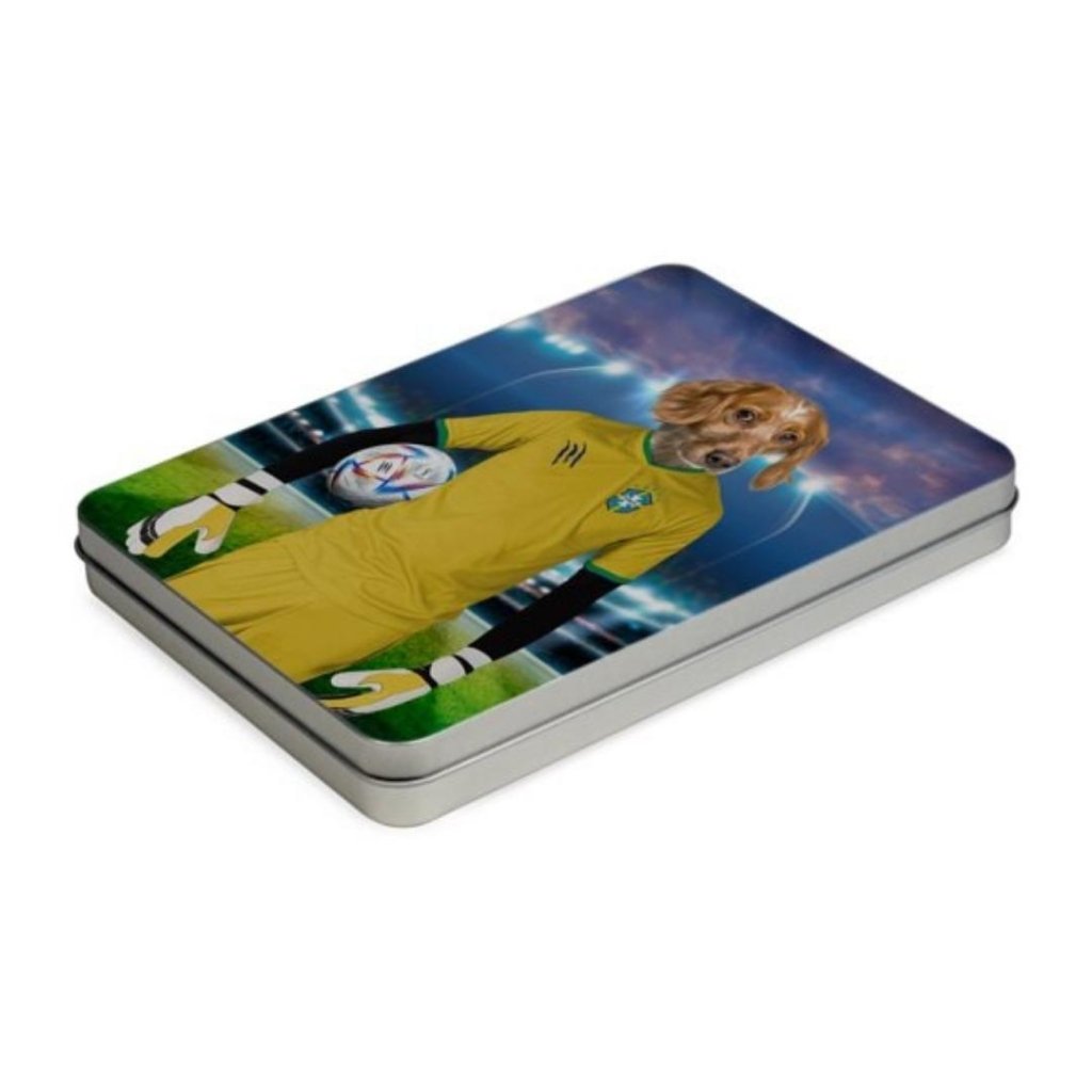 Pet Portraits | Brazil Football Team (FIFA 2022): Custom Pet Puzzle | Paw & Glory