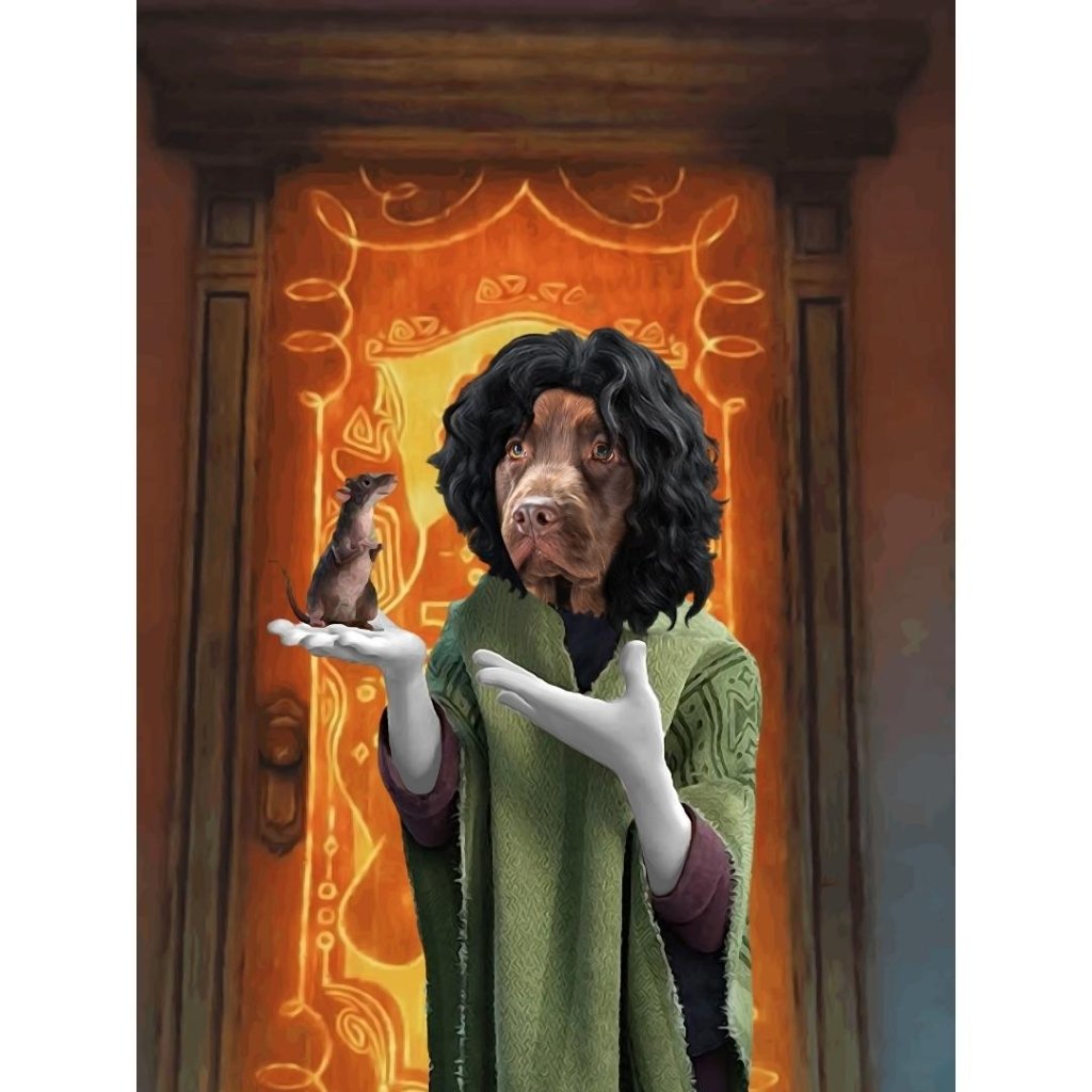 Pet Portraits | Bruno (Encanto Inspired): Custom Digital Download Pet Portrait | Paw & Glory