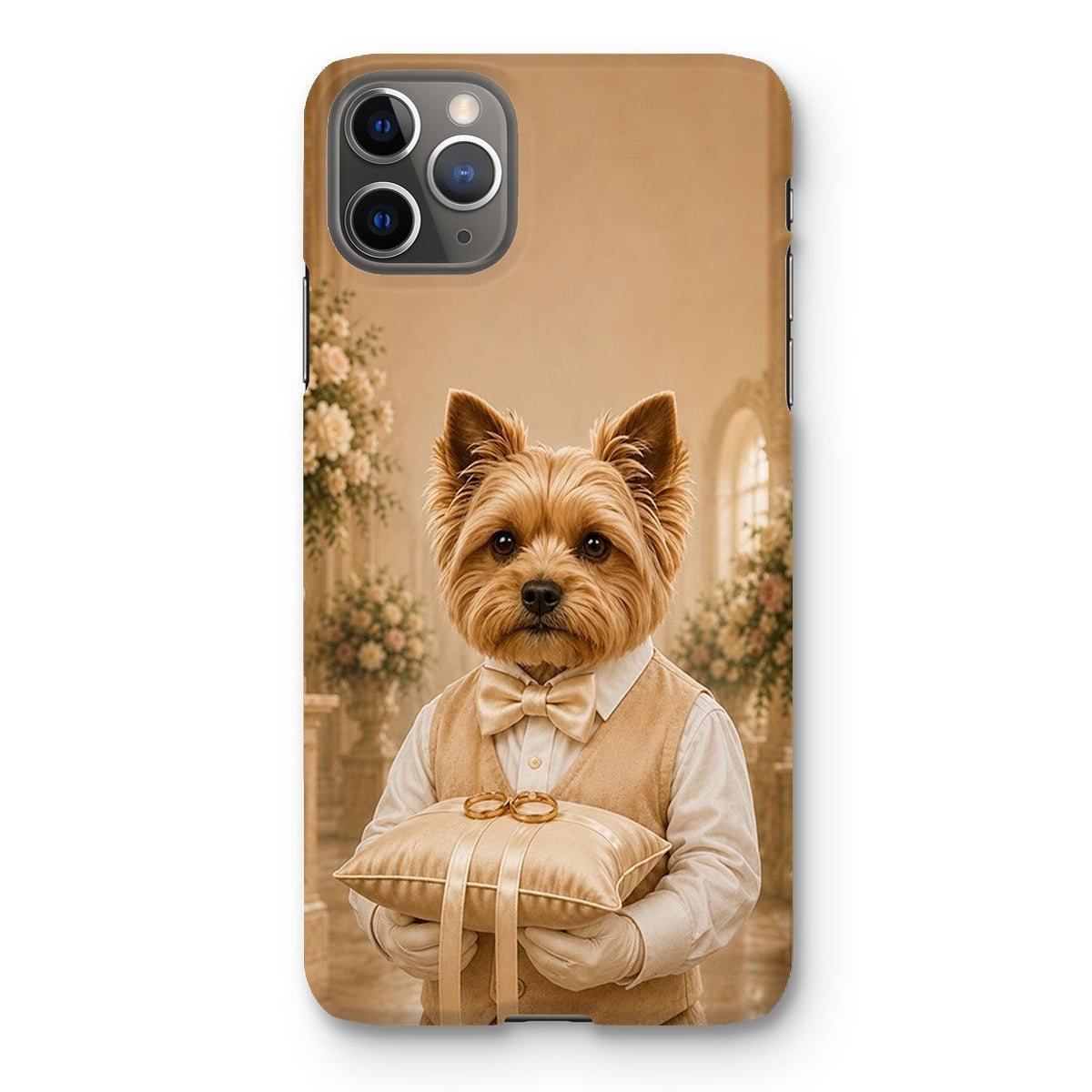 Pet Portraits | The Ring Bearer: Custom Pet Phone Case | Paw & Glory