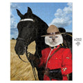 Canadian Police Officer: Custom Pet Puzzle