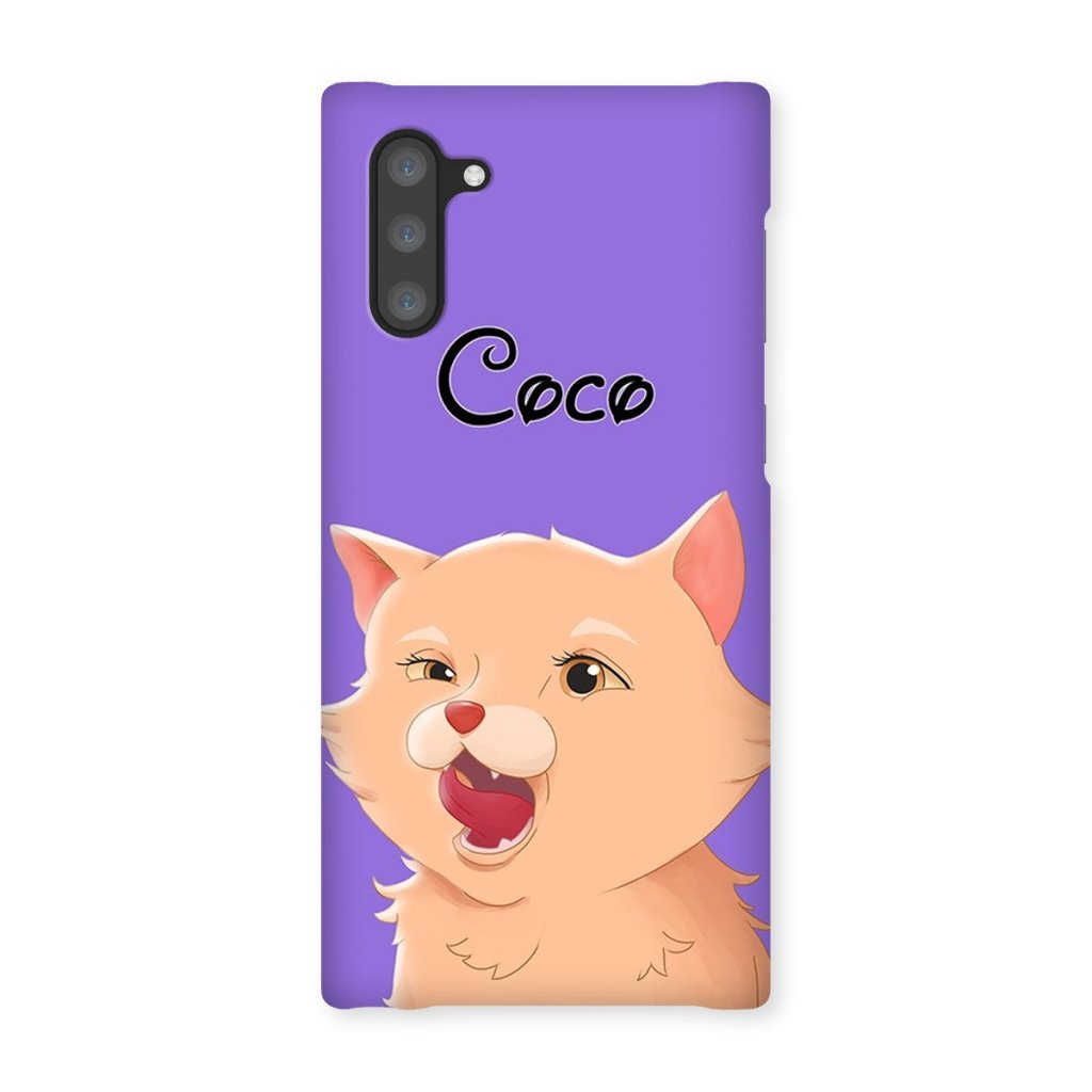 Cartoon: Custom One Pet Phone Case - Paw & Glory - Dog Portraits - Pet Portraits
