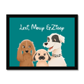 Cartoon: Custom Three Pet Portrait
