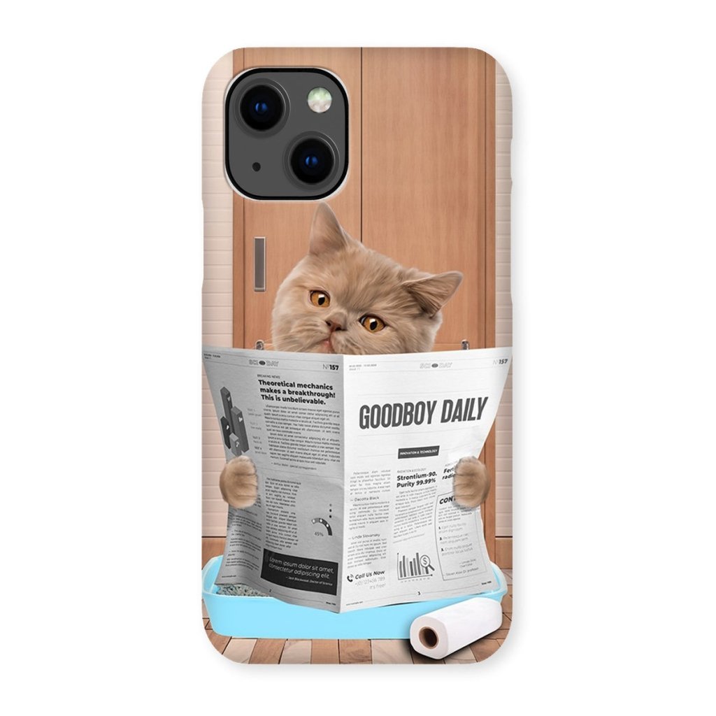 Pet Portraits | Cat Litter Tray: Custom Pet Phone Case | Paw & Glory