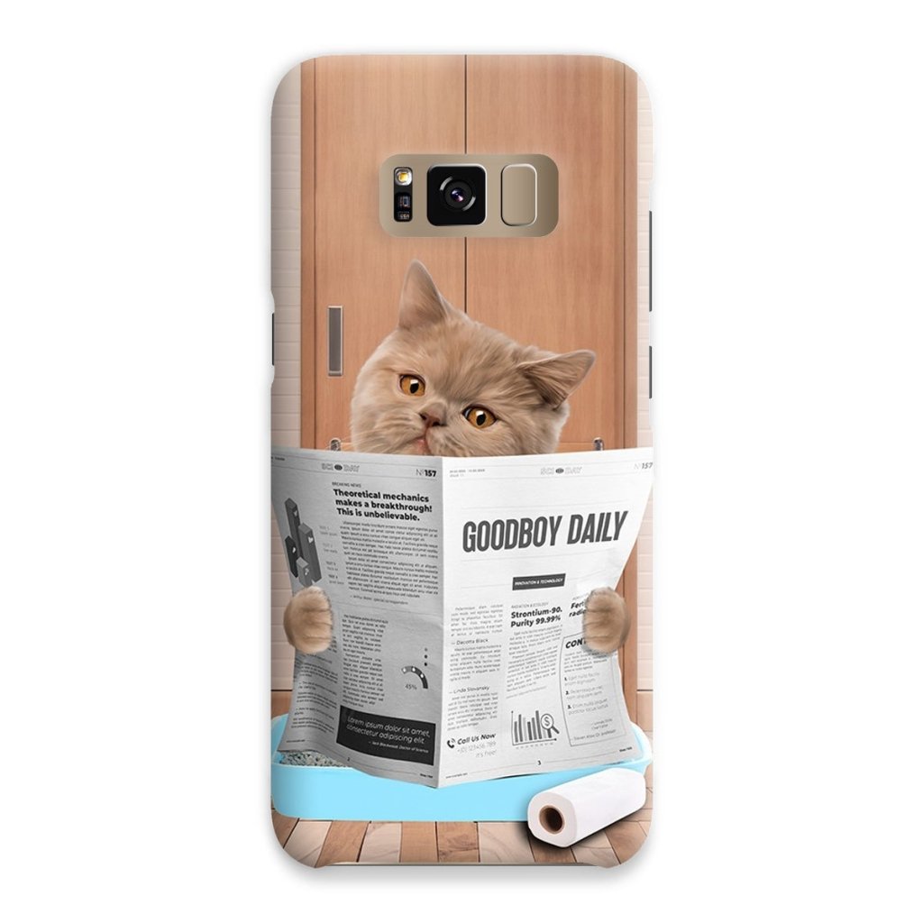 Pet Portraits | Cat Litter Tray: Custom Pet Phone Case | Paw & Glory