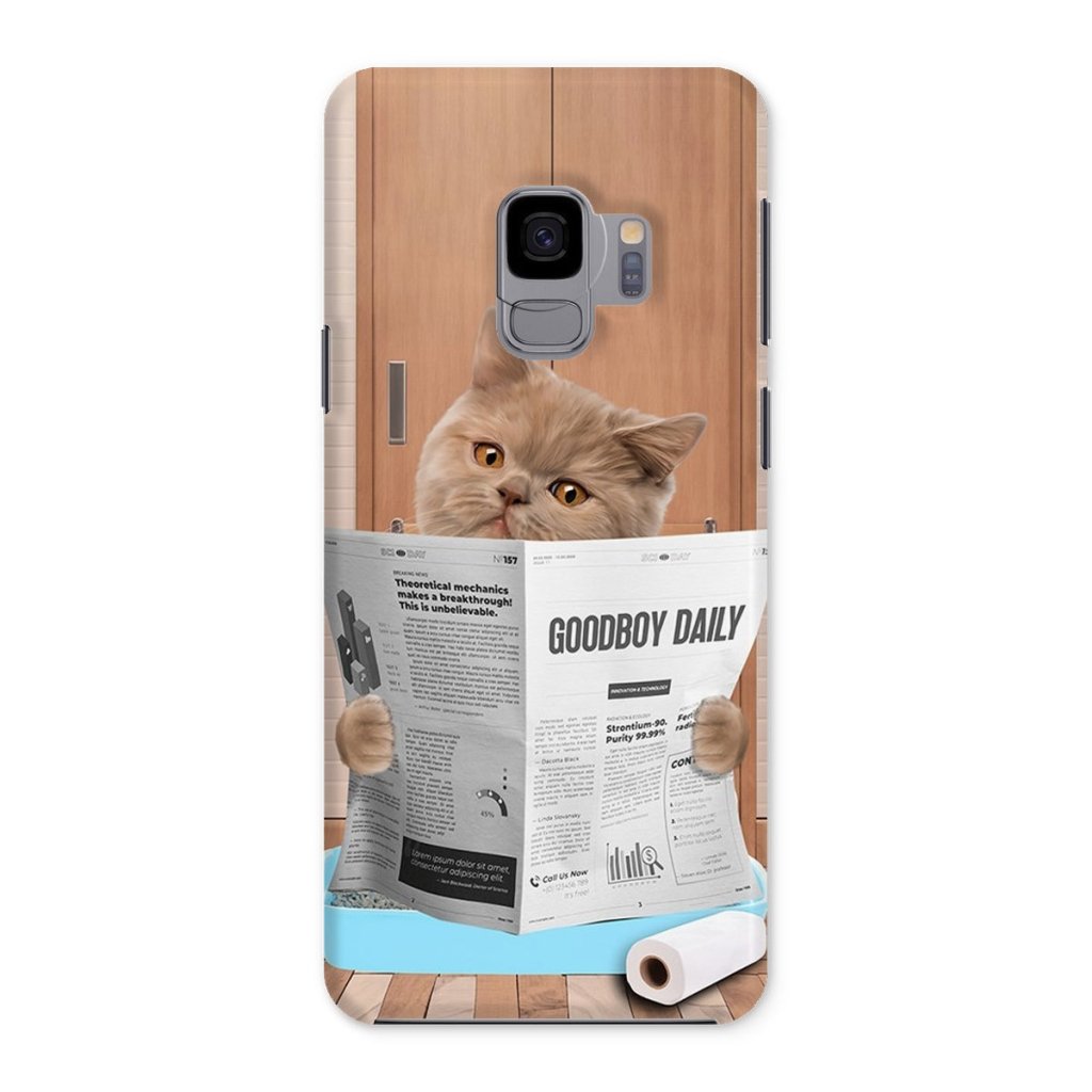 Pet Portraits | Cat Litter Tray: Custom Pet Phone Case | Paw & Glory