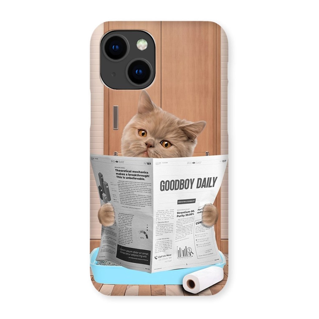 Pet Portraits | Cat Litter Tray: Custom Pet Phone Case | Paw & Glory