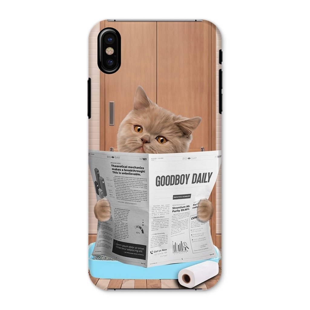 Pet Portraits | Cat Litter Tray: Custom Pet Phone Case | Paw & Glory