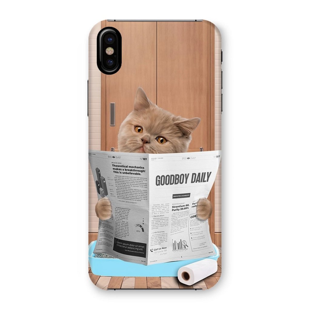 Pet Portraits | Cat Litter Tray: Custom Pet Phone Case | Paw & Glory