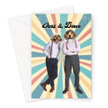 Chas & Dave: Custom Pet Greeting Card