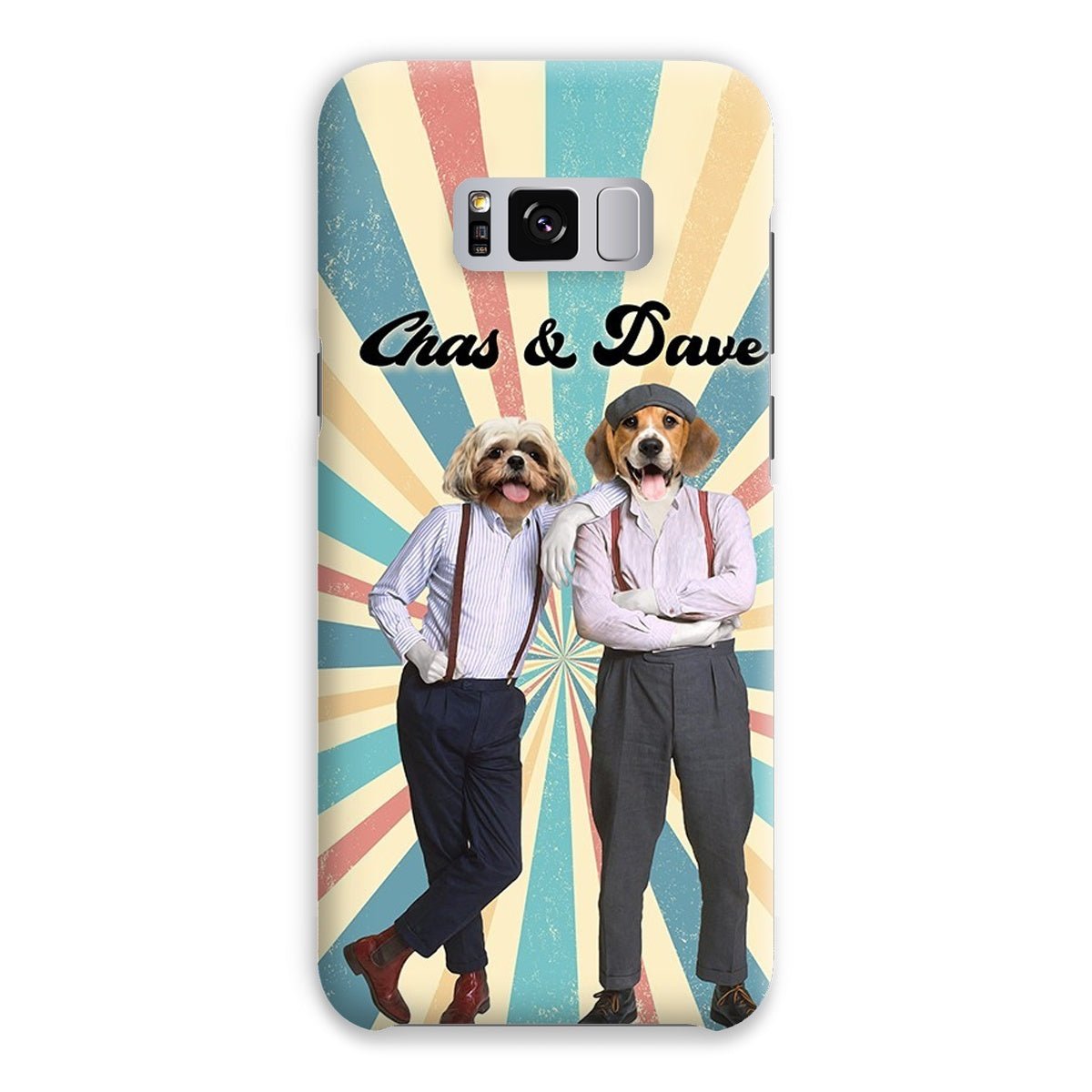 Pet Portraits | Chas & Dave: Custom Pet Phone Case | Paw & Glory