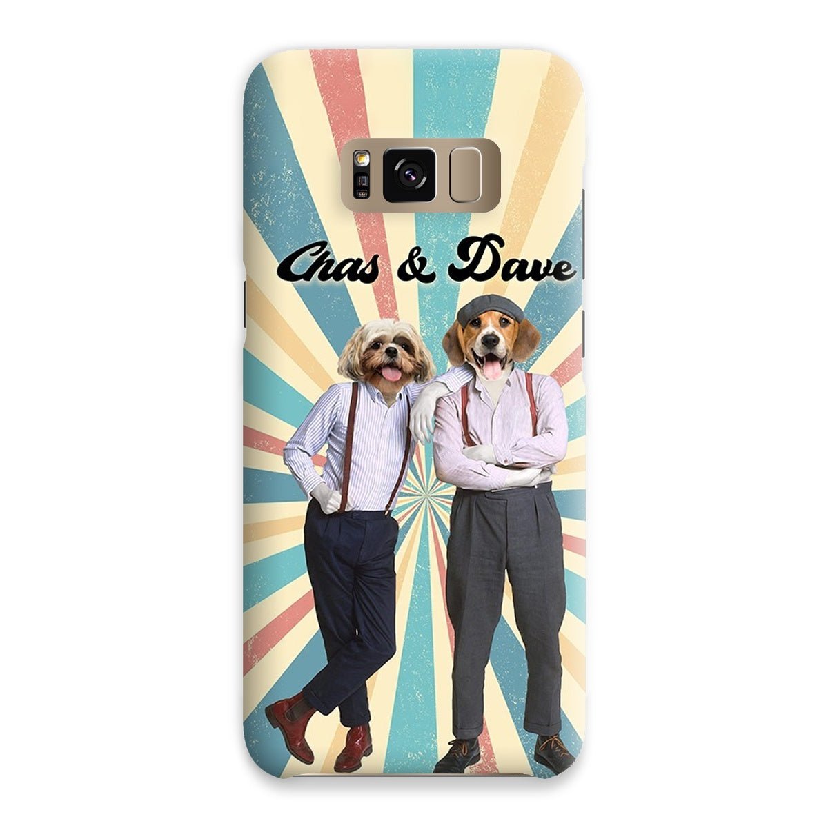 Pet Portraits | Chas & Dave: Custom Pet Phone Case | Paw & Glory
