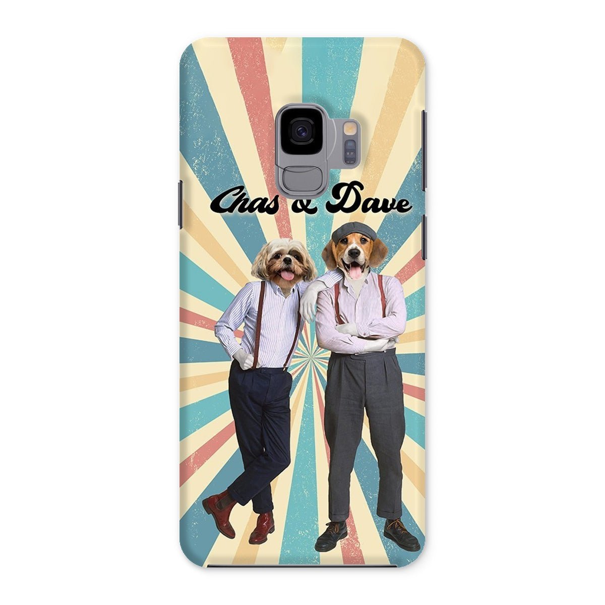 Pet Portraits | Chas & Dave: Custom Pet Phone Case | Paw & Glory