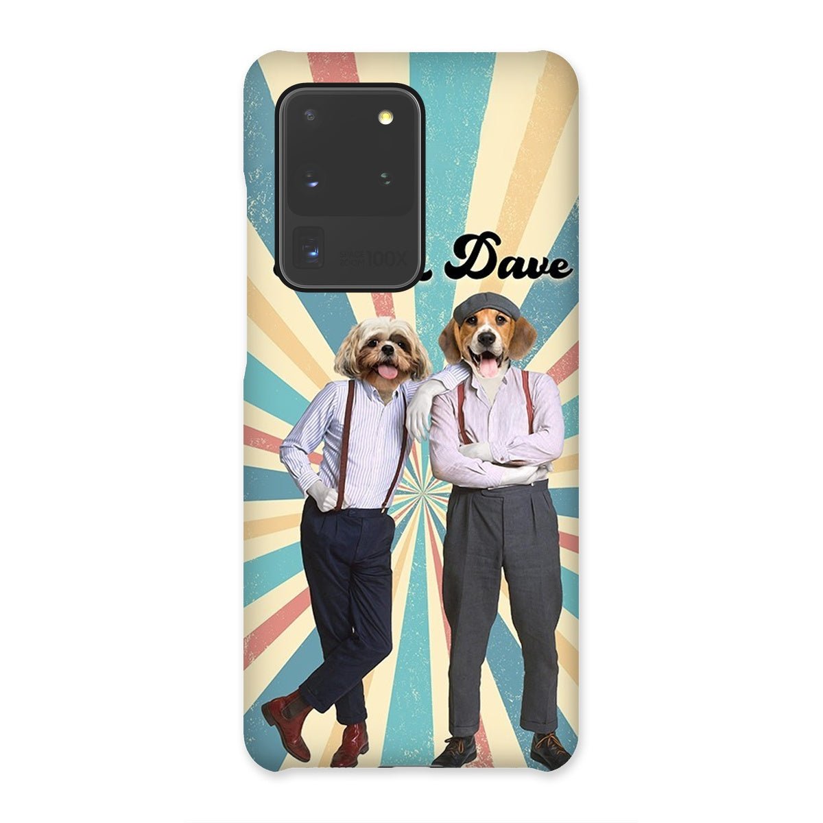 Pet Portraits | Chas & Dave: Custom Pet Phone Case | Paw & Glory