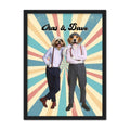 Chas & Dave: Custom Pet Portrait