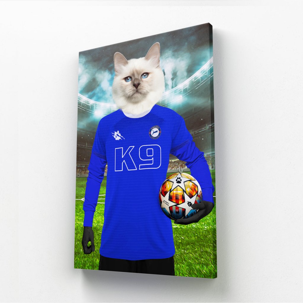 Pet Portraits | Chelsea Football Club: Custom Pet Canvas | Paw & Glory