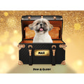 Chew-nel Luxury Trunk: Custom Digital Download Pet Portrait