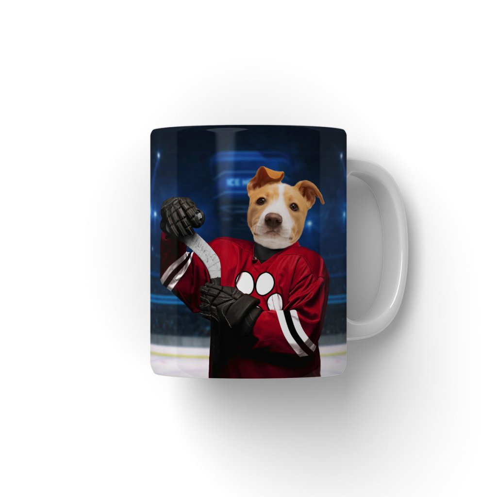 Pet Portraits | Chicago Pawhawks: Custom Pet Coffee Mug | Paw & Glory