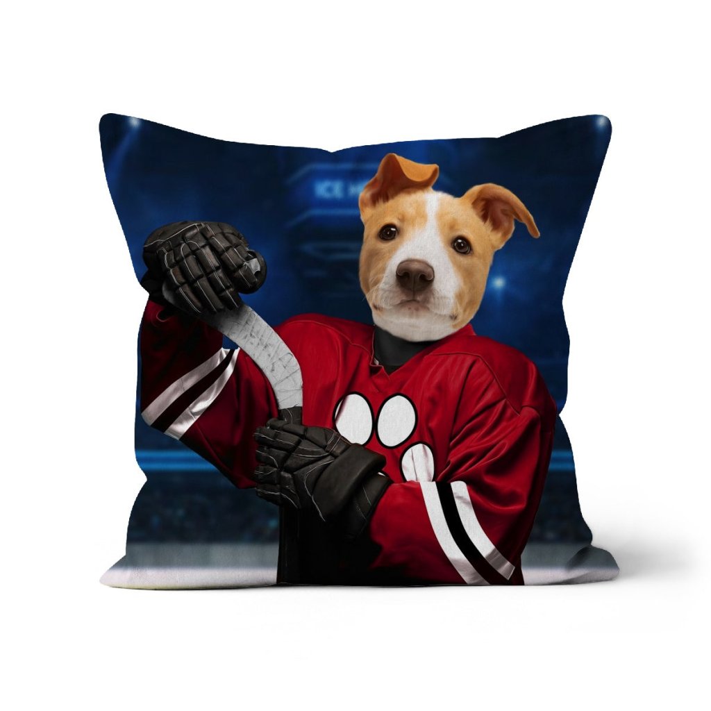 Pet Portraits | Chicago Pawhawks: Custom Pet Pillow | Paw & Glory