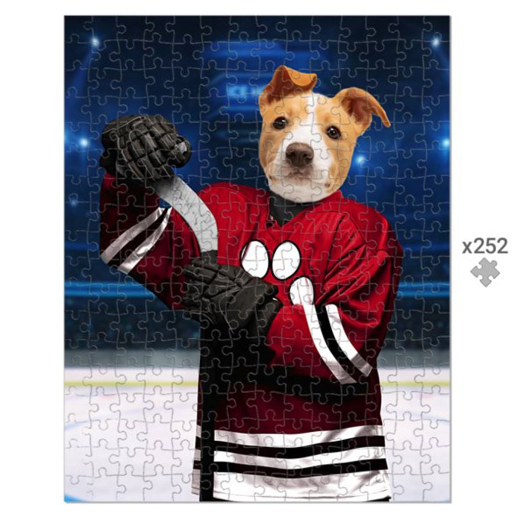 Pet Portraits | Chicago Pawhawks: Custom Pet Puzzle | Paw & Glory