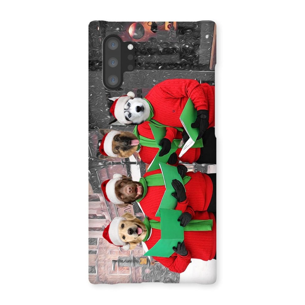 Pet Portraits | Christmas Choir: Custom Pet Phone Case | Paw & Glory